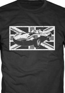 Image of D-type - Jaguar Le Mans Race Car Shirt
