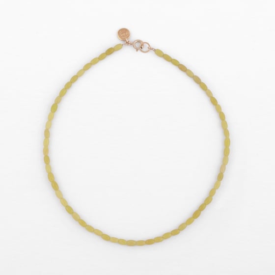 Image of COLLIER CARMEN EN JADE LEMON