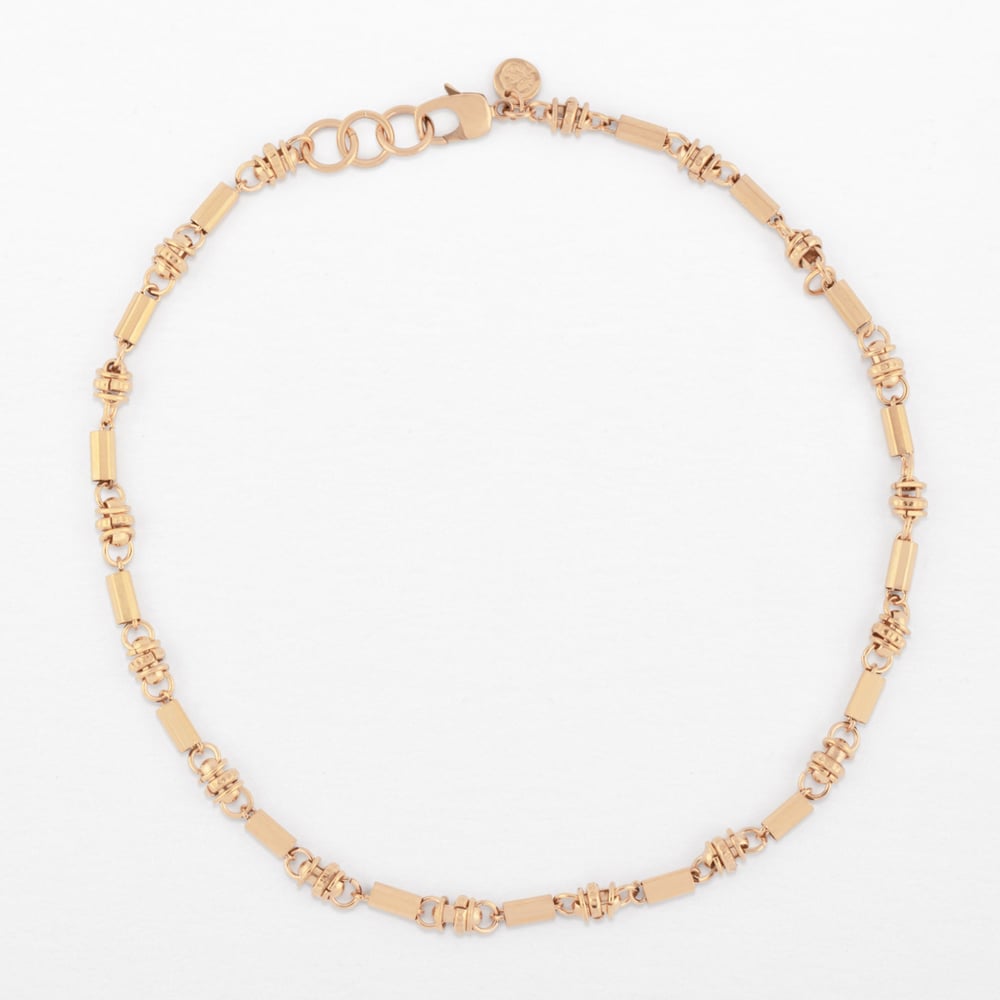 Image of COLLIER CANDICE PLAQUÉ OR