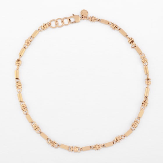 Image of COLLIER CANDICE PLAQUÉ OR