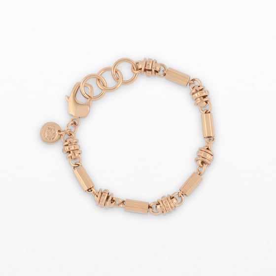 Image of BRACELET CANDICE PLAQUÉ OR