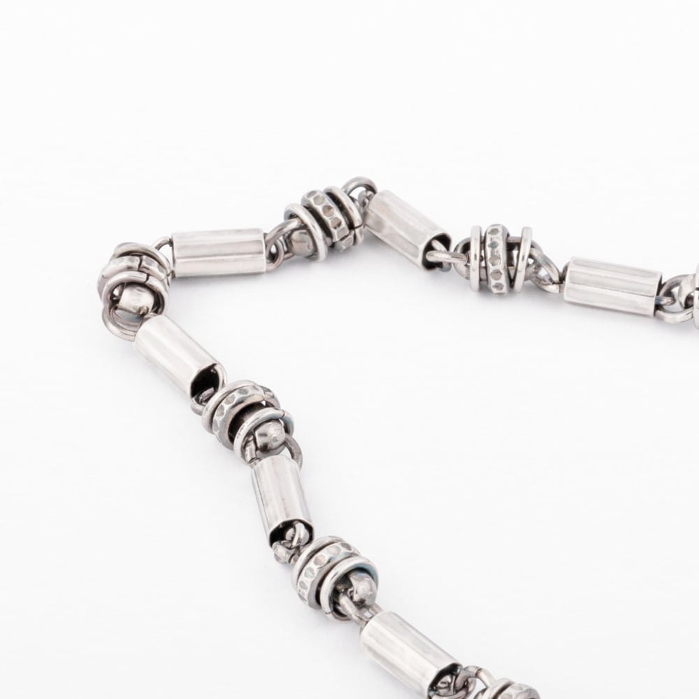 Image of BRACELET CANDICE PLAQUÉ ARGENT VIEILLI