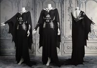 Image 1 of Morticia wedding dress with cape