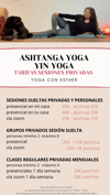 Sesiones Yoga privadas