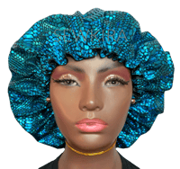 Image 2 of Foil Print Bonnet