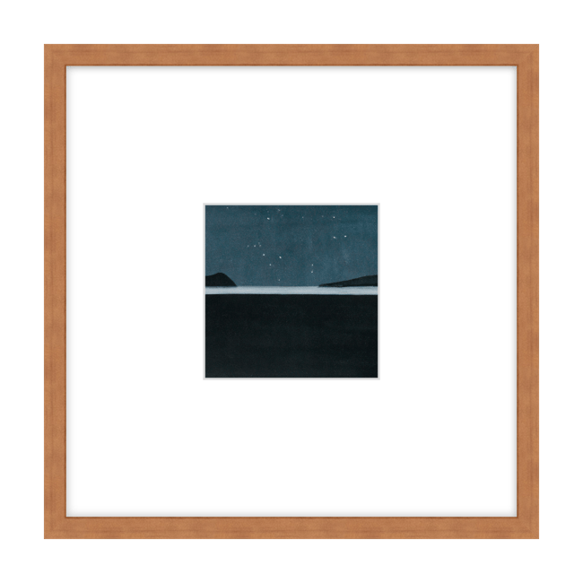 The Sky is not Blue 17 // Framed Art Print