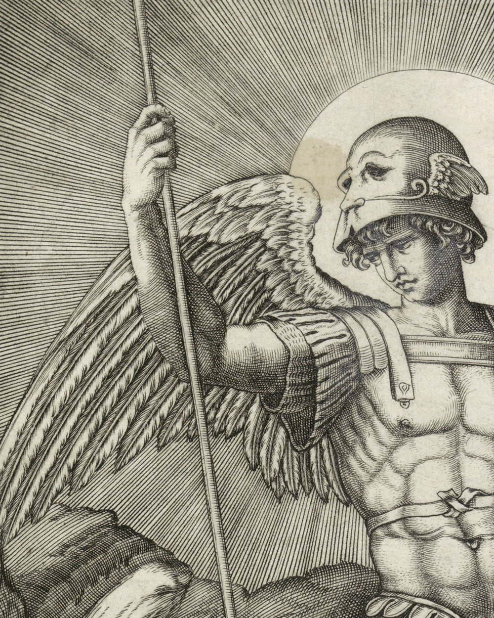 ''Archangel Miguel and the Dragon'' (1500 - 1536)