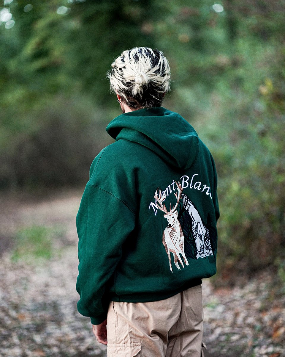 Image of Bottle green perfect hoodie