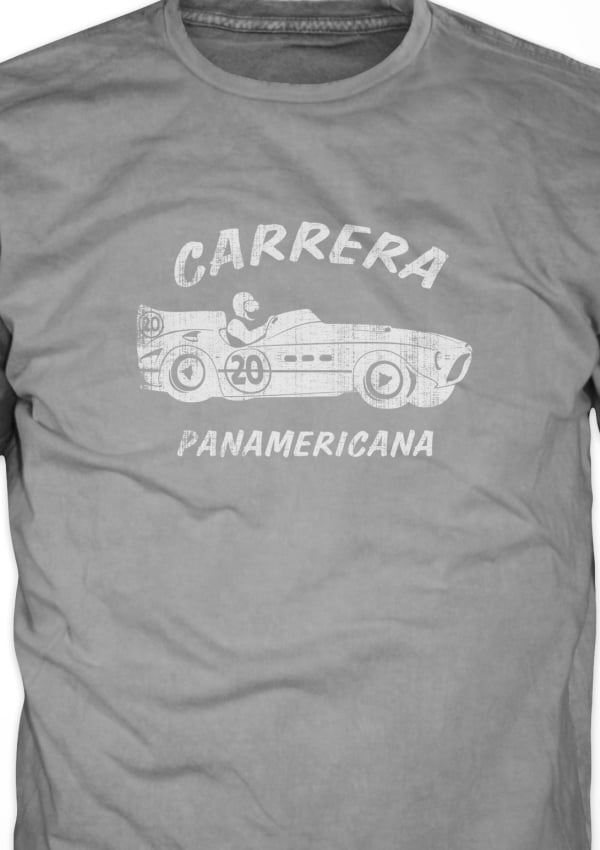 Driven Autowear - Vintage Motorsports and Classic Sports Car Apparel —  Ferrari 375MM - Carrera Panamericana Race Shirt