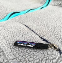 Image 3 of Patagonia Glissade Reversible Fleece Jacket - Grey & Blue