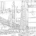 Image of Albert Bridge / Pencil Drawing