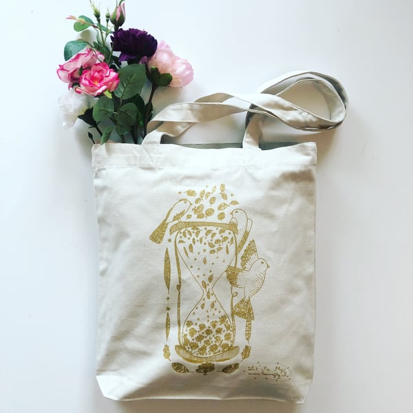 Image of Tote Bag *Sablier*