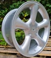 17" COSSIE STYLE ALLOY WHEELS FITS 4X108 ET33 SILVER