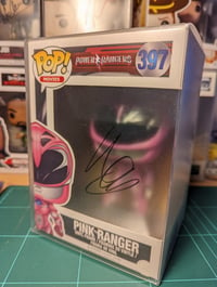 Image 1 of Naomi Scott Signed Pink Power Ranger Funko