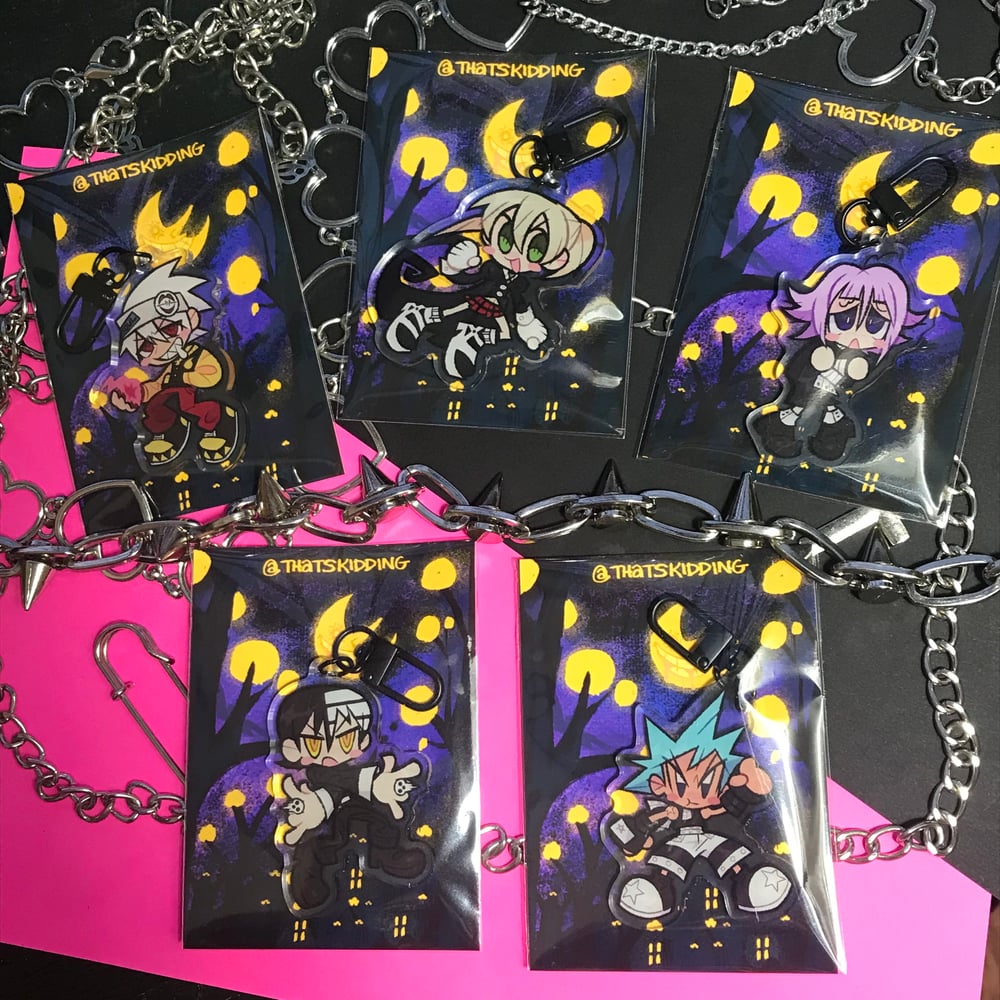 SOUL EATER KEYCHAINS