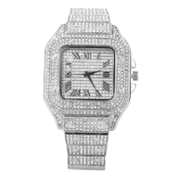 Iced-Out Roman Numeral Watch