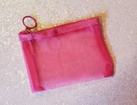 Image 1 of Mesh Keychain Pouch