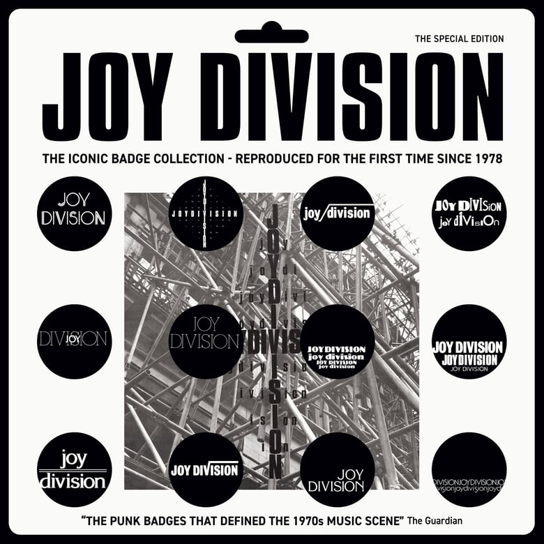 Image of Limited Edition Joy Divison Badge Set