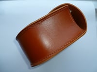 Image 3 of Leather 4.5 inch centrepin reel case