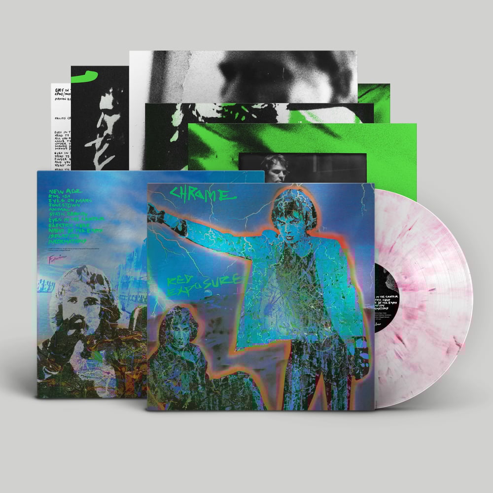 Image of <h4>CHROME</h4><h5>Red Exposure LP</h5><h6>Unhuman Eye Vinyl</h6>