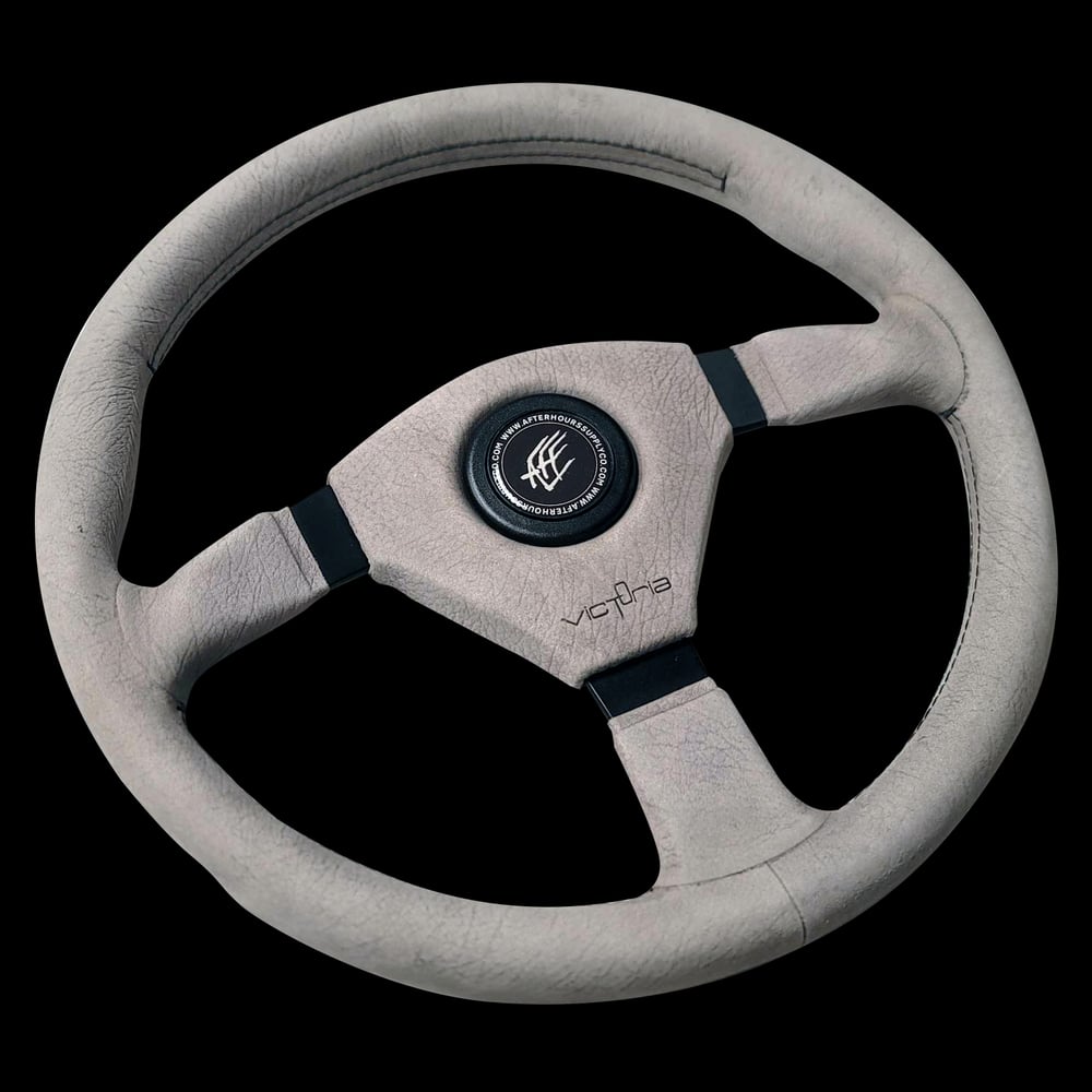 VICTORIA - 360MM Grey Suede Wheel