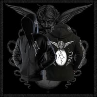 Akhlys - "Noctua" Zipper Hooded Sweatshirts. Limited Run. PREORDER.
