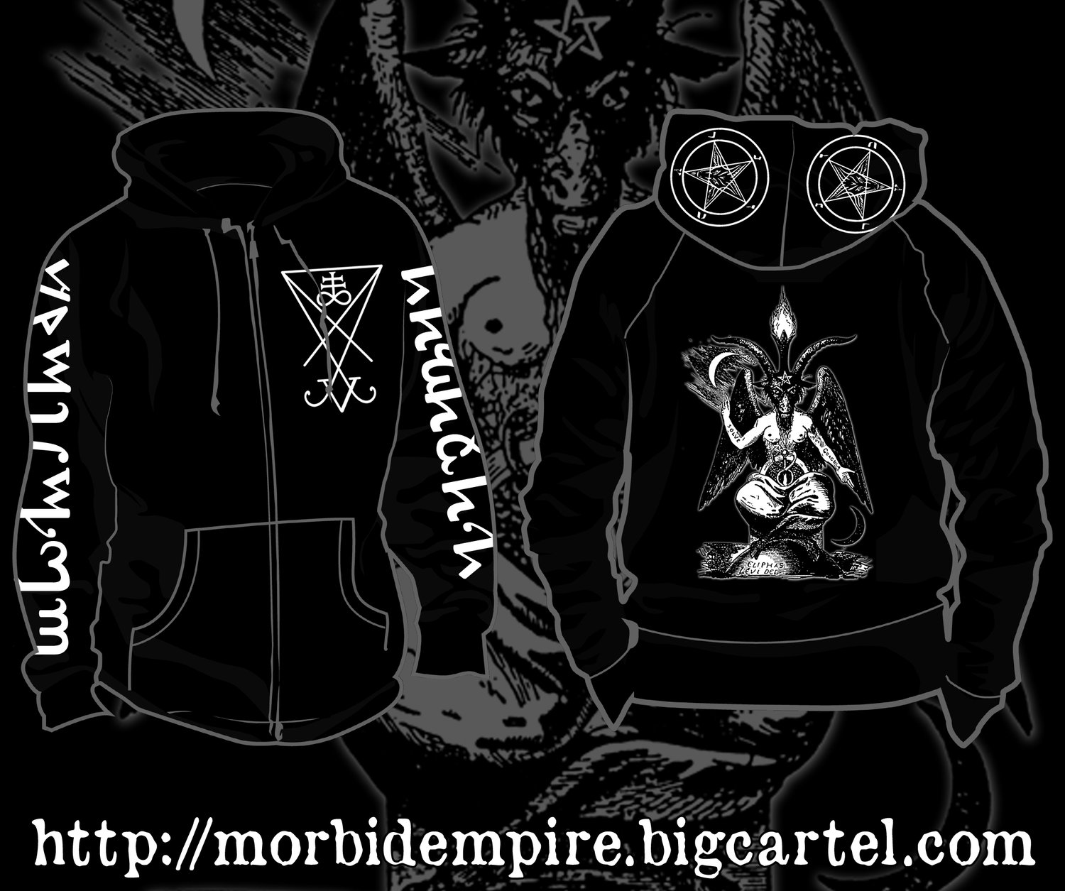 BAPHOMET / Sabbatic Goat Hooded Full Zip PRE-ORDER