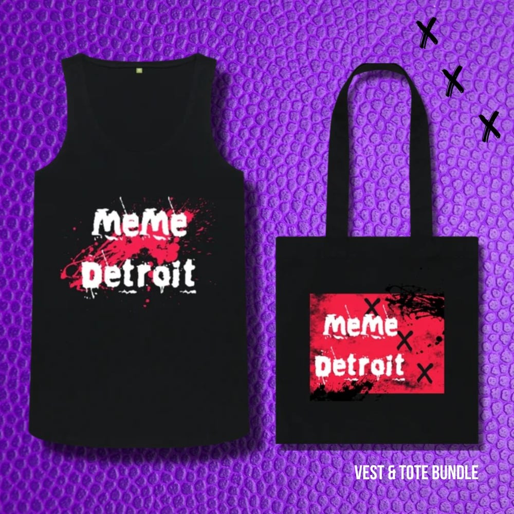 Image of MeMe Detroit Logo Vests