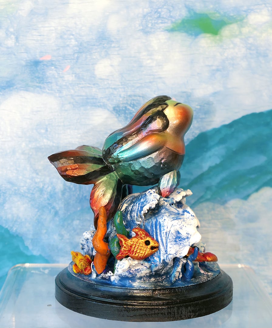 'Rainbow Mermaid' 1/1 custom by Mark Nagata | DCon 2022