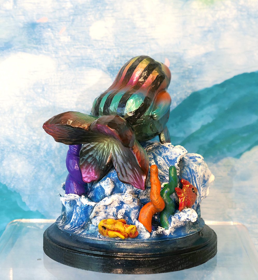 'Rainbow Mermaid' 1/1 custom by Mark Nagata| AIR 2023