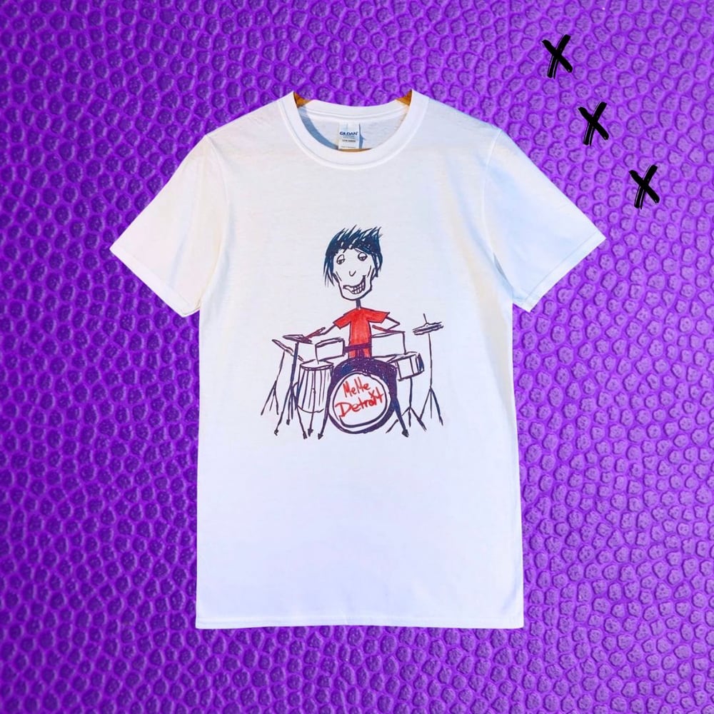 Image of Limited Edition MeMe & Kallum Doodle Tees (Plain & Custom Tie Dyed)