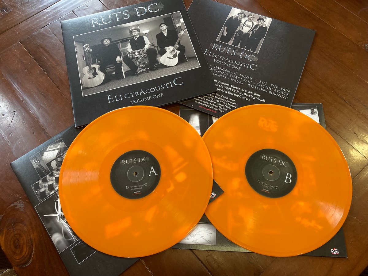 Image of Ruts DC ElectrAcoustiC on ORANGE Vinyl