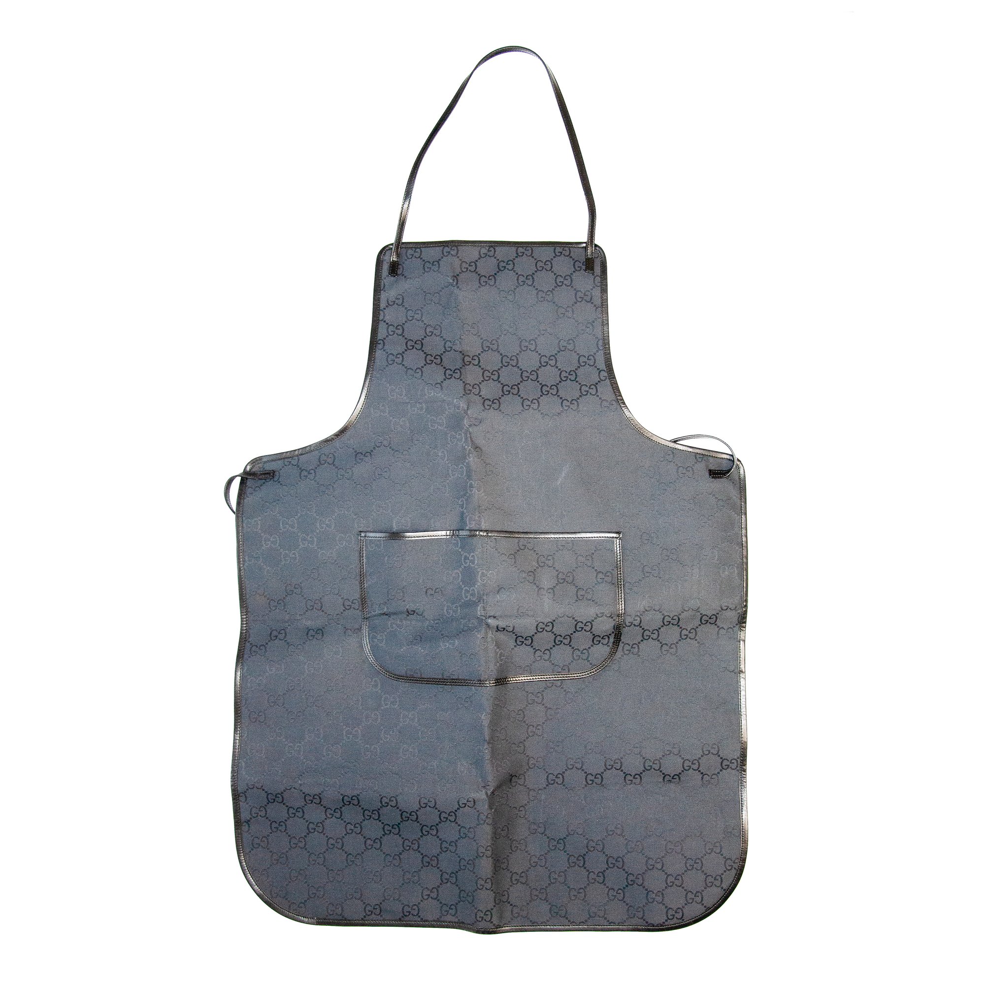 Image of Gucci by Tom Ford Black Monogram Apron