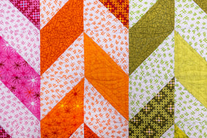 Herringbone Quilt Kit Lap/Throw Size - Stitchy Fabric & Pattern