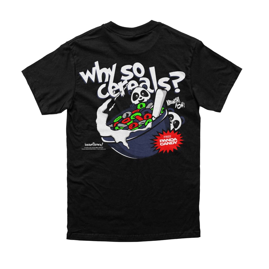 Image of Cereal Tee Black