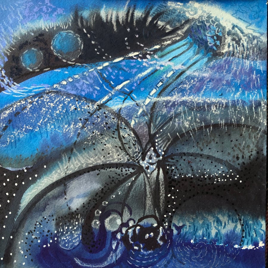 Image of Abstract Drawing EXUBERANCE