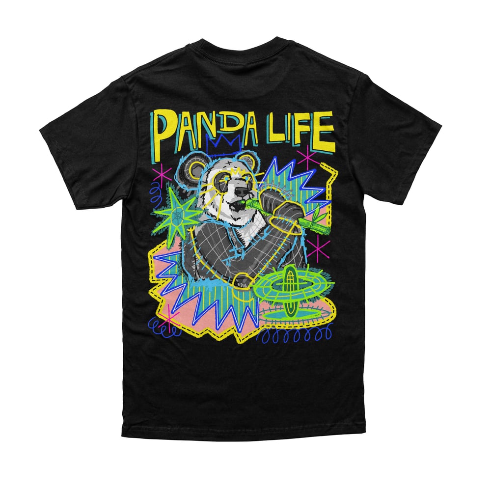 Image of PL Abstraction Tee Black