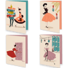 Mcbiff Christmas Cards collection set. 3 of each design in pack. 