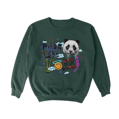 Image of Balance Crewneck Forest Green