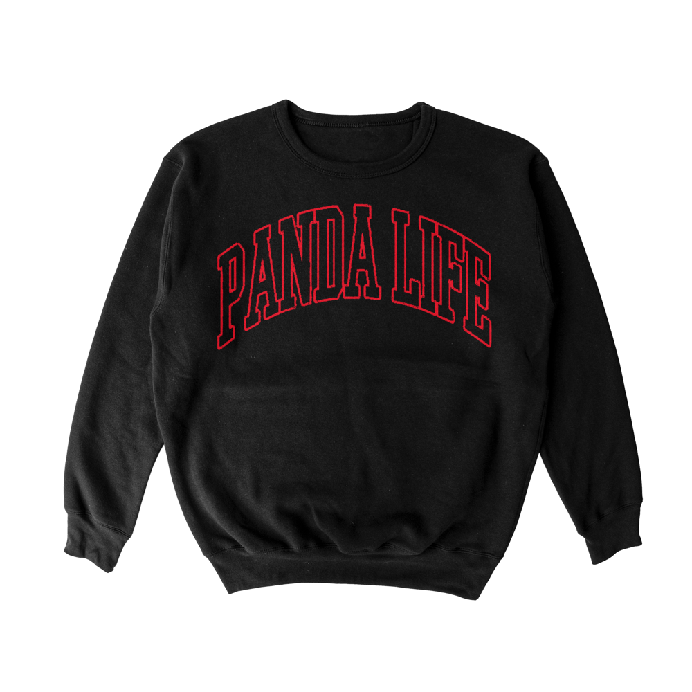 Image of PL College Crewneck Black