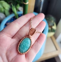 Image 4 of Copper Amazonite Pendant