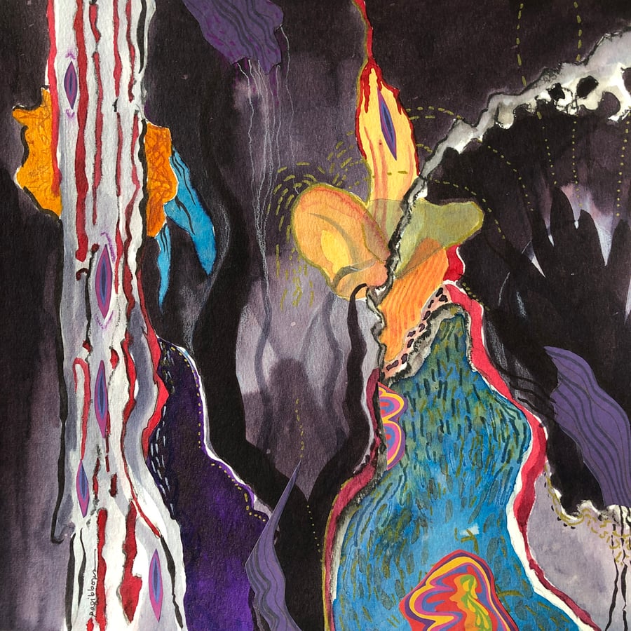 Image of Abstract Painting THE IN BETWEEN