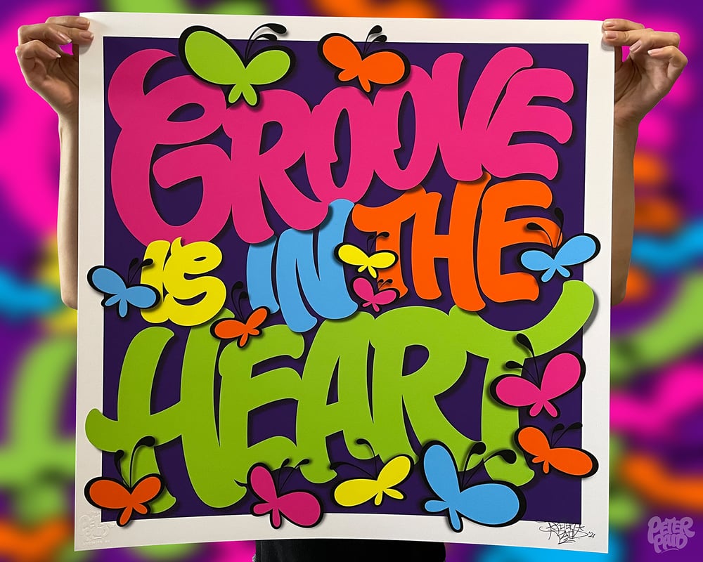 Image of Groove is in the Heart - 24" x 24" Moab Entrada Artist's Proof