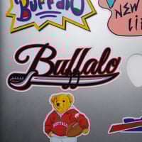 Image 3 of Buffalo Goat Sword Sticker
