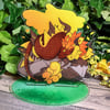 Dragon Cuddle Pile Acrylic Standee