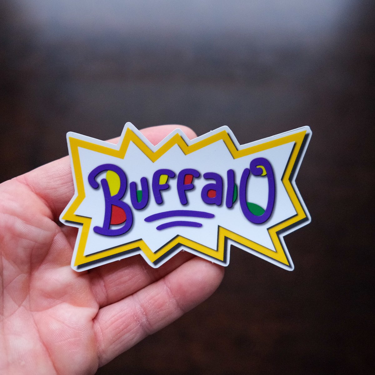Bufrats Sticker | Buffalo Bootlegs