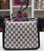 Image of  Vtg. Gucci Blue Monogram Shoulder Bag