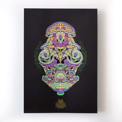 Image of _"Quīmerā"_ LE33 UV ScreenPrint