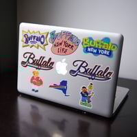 Image 2 of Buffalo Sticker Pack Bundle | 8 Stickers