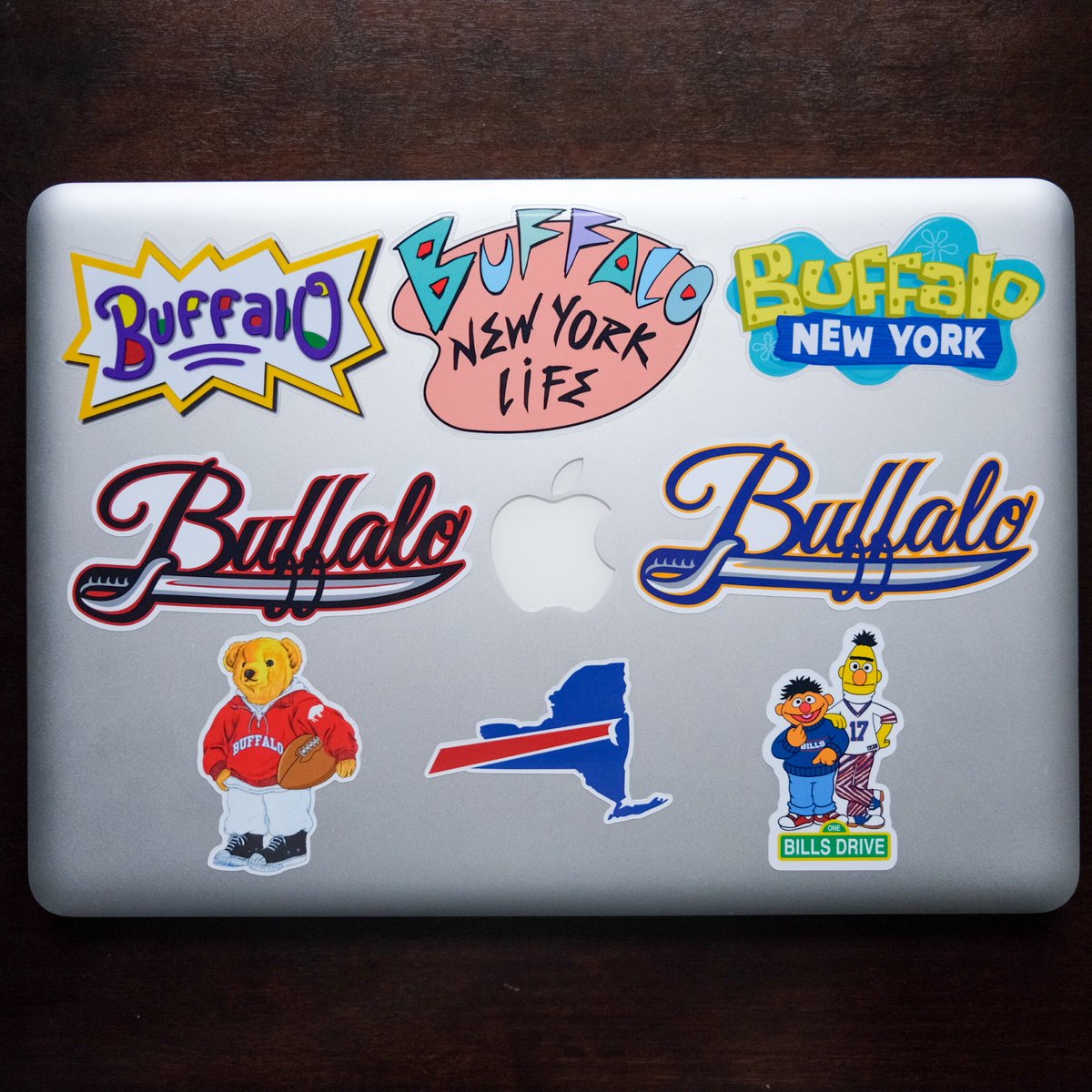 Buffalo Sticker Pack Bundle | 8 Stickers | Buffalo Bootlegs
